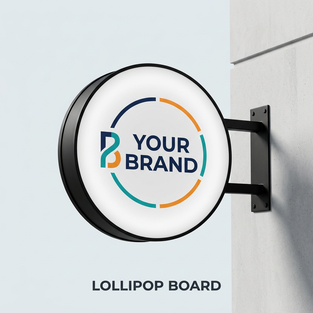 Lollipop Sign Board Printing in Bangalore
