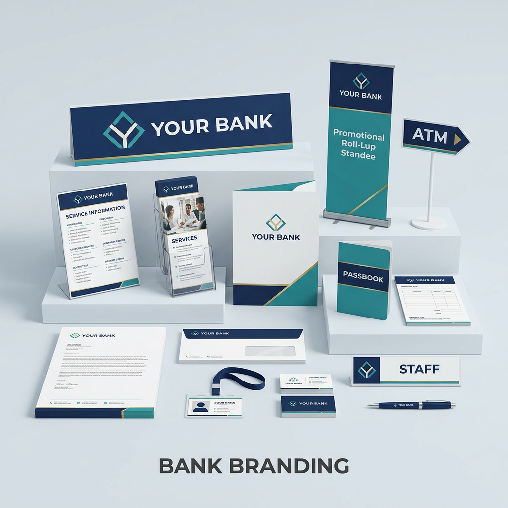 Bank Branding and Signage in Bangalore