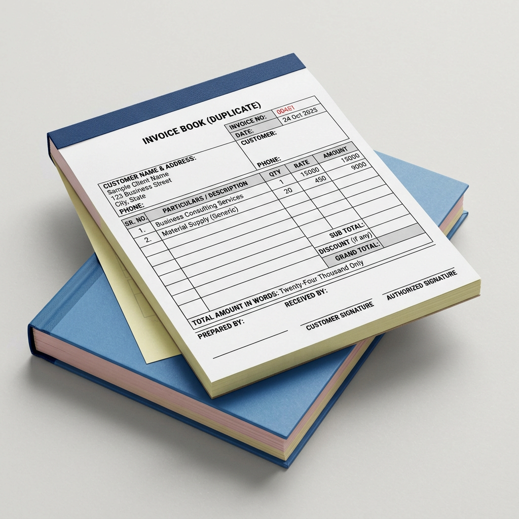 Bill Book Printing in Bangalore – Custom Business Forms