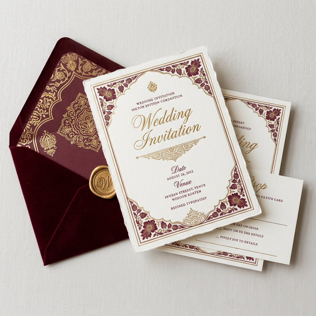Wedding Card Printing in Bangalore – Custom Invitations