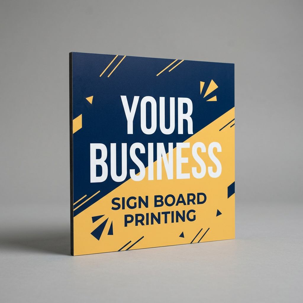 Sign Board Printing in Bangalore – Custom Business Signage